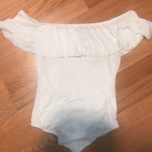 Express shoulder body suit